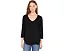 Футболка V-Neck с рукавом 3/4 и округлым низом Mod-o-doc