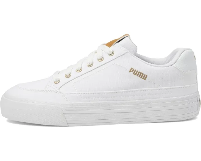 Кроссовки Puma Court Classic Vulc First Class из кожи с технологией комфорта SoftFoam+