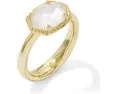 Kendra Scott кольцо Daphne Frame Band с камнем