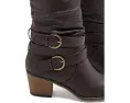 Сапоги Late от Journee Collection на скрытой платформе