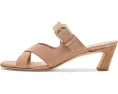 Сланцы Stuart Weitzman Sai Slides 50 на устойчивом каблуке с квадратным носком