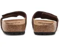Сандалии Birkenstock Sylt из замши с контурной стелькой и регулируемой застежкой