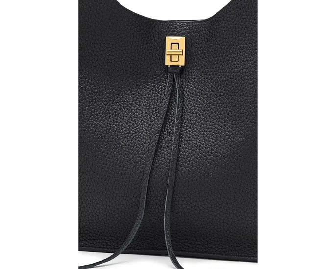 Сумка Rebecca Minkoff Darren Medium Feed из замши со съемным ремнем