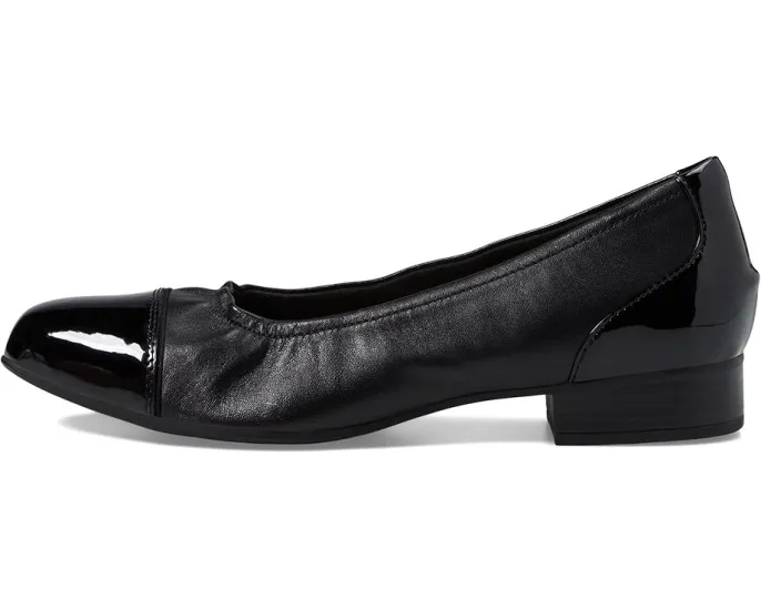 Туфли Clarks Juliet Step на удобном каблуке с квадратным носком