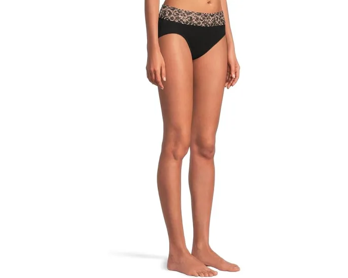 Трусы Hanky Panky из хлопка SUPIMA® с кружевной резинкой