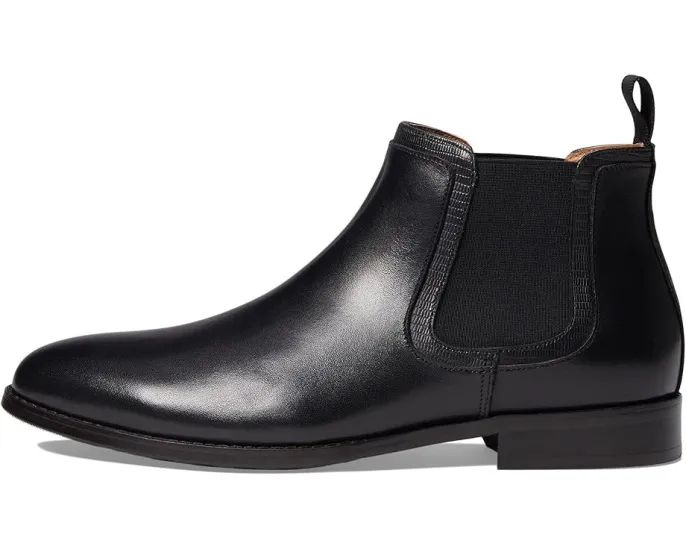 Steve Madden кожаные ботинки Duke с эластичными вставками и каблуком