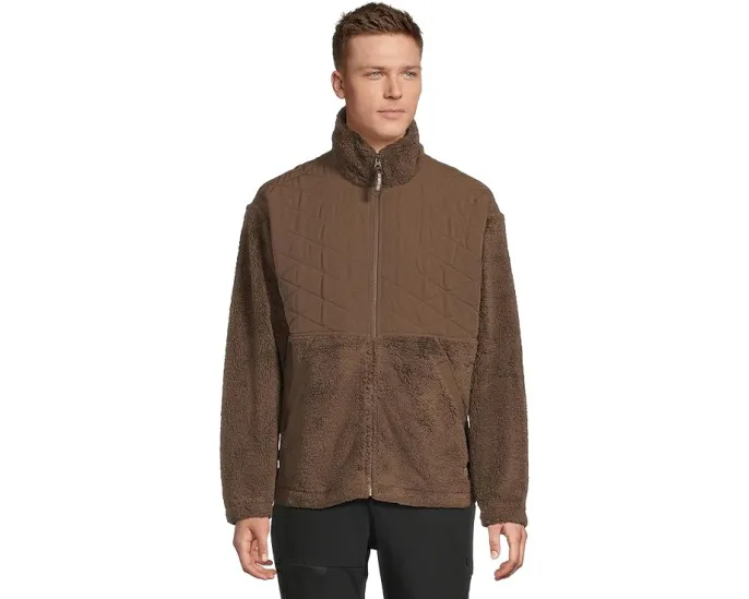 Стеганая флисовая куртка The North Face Cabin на молнии