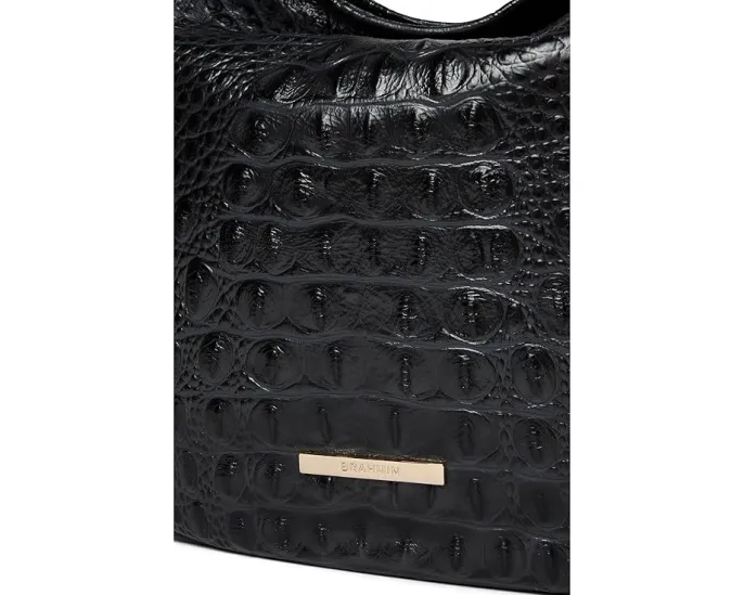 Сумка через плечо Small Kathleen с драпированным силуэтом и карманом для ручек Brahmin