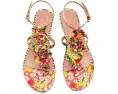 Босоножки Kenedy с цветочными аппликациями и ремешком от Blue by Betsey Johnson