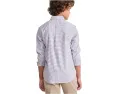 Рубашка Vineyard Vines Kids Wauwinet Tattersall из перформанс хлопка для малышей, детей младшего и старшего возраста