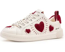 Кроссовки K As In Kate Court от Kate Spade New York с принтом сердечек