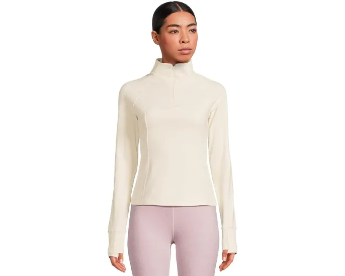 Кофта Beyond Yoga Allure с молнией на четверть и карманами