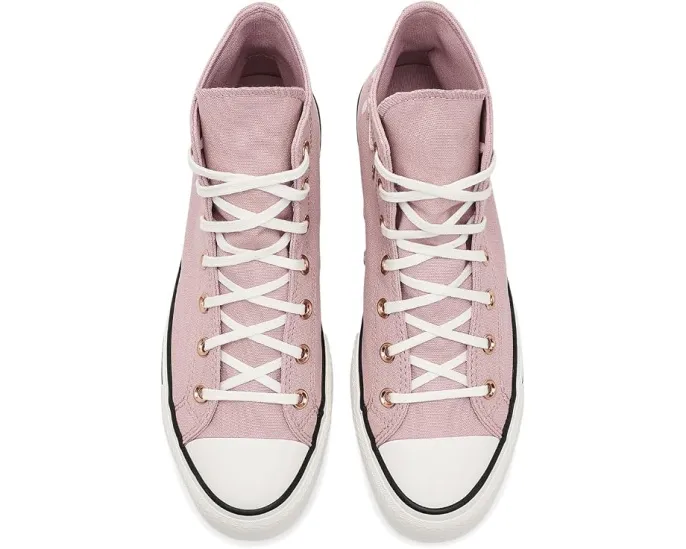 Кеды Converse Chuck Taylor All Star Lift Platform с пайетками и цветами