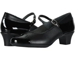 Туфли SAS Isabel Mary Jane Comfort Heel с ремешком и принтом рептилии