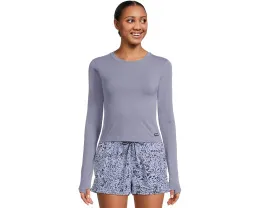 Лонгслив Peak Knit с укороченным кроем и технологией HeiQ Mint