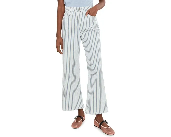 Укороченные джинсы Mia с полосками Blue Multi от Joe's Jeans