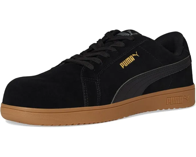 Кроссовки Puma Iconic Suede Low EH с композитным мыском и противоскользящей подошвой