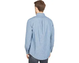 Рубашка Polo Ralph Lauren Classic Fit из индиго шамбре с вышитым пони