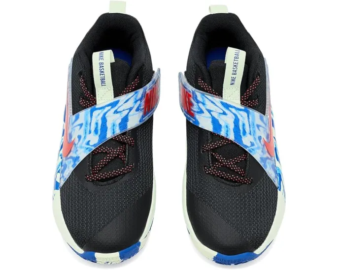Кроссовки Nike Kids Team Hustle D 12 для баскетбола с липучкой