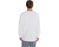 Футболка Sportswear с длинным рукавом и логотипом Icon Futura Nike черная с белым принтом