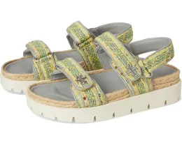 Сандалии Tory Burch Kira Rope Sport Sandal с ремешками на липучке и кожаной стелькой