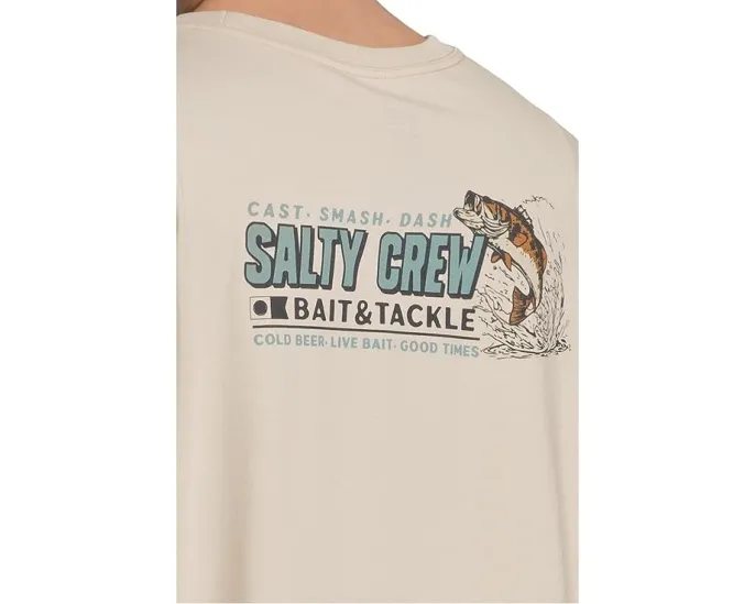 Футболка Live Bait с длинным рукавом Salty Crew из хлопка