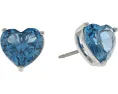 Серьги-гвоздики Kate Spade New York My Love в форме сердца со вставкой