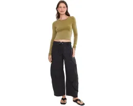 Штаны Free People Onset Parachute со свободным силуэтом