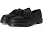 Кожаные лоферы Dr. Martens Adrian с желтой строчкой и декоративными кисточками