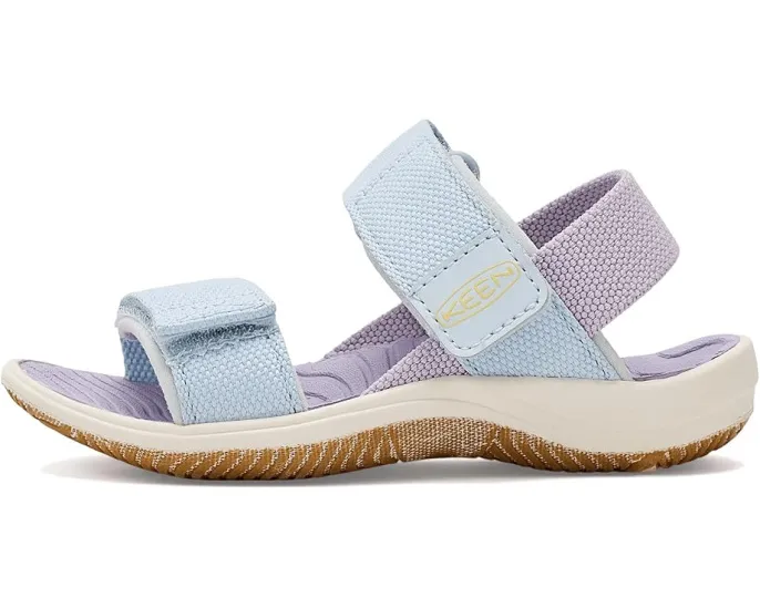 Детские сандалии KEEN Elle Backstrap с застежкой на липучке из переработанного полиэстера