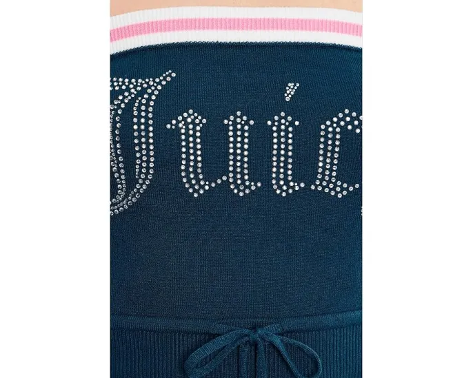 Топ-свитер без бретелек Juicy Couture Regal Blue