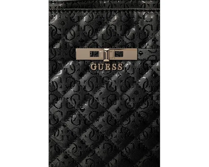 Сумка-тоут GUESS Idra Noel с простежкой и съемным шармом