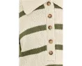 Свитер-поло Sunwashed Cotton с полосками от Faherty