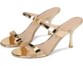 Сандалии Stuart Weitzman Nudist Slide 85 на тонком высоком каблуке