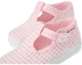 Детские туфли Cienta 51052 с клетчатым принтом и регулируемой пряжкой