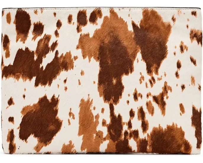 Миниатюрный клатч AllSaints Bettina Cow из премиальной кожи