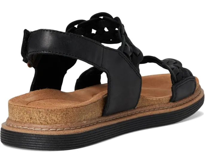 Сандалии Clarks Arwell Glide с плетеным верхом и пробковой стелькой