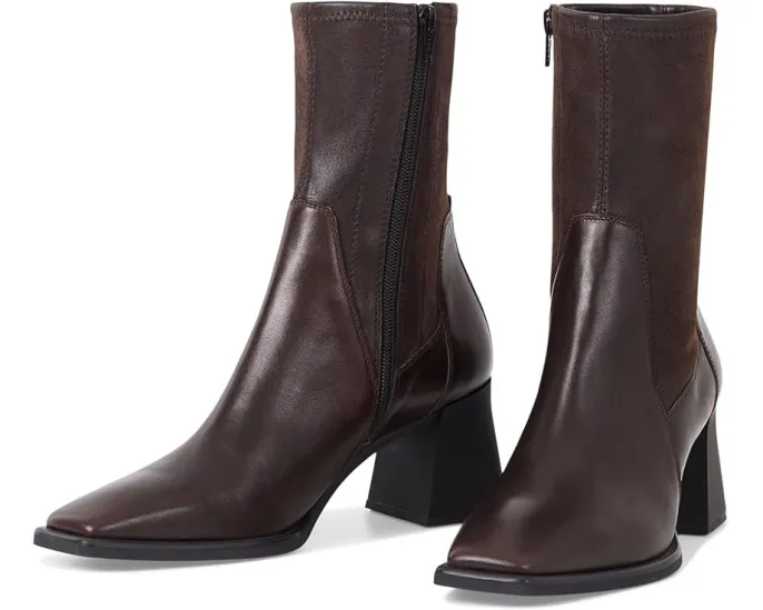 Ботильоны Nella Suede на устойчивом каблуке от Vagabond Shoemakers