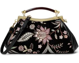 Сумка кроссбоди Patricia Nash Kelmscott Frame с бархатным жаккардом