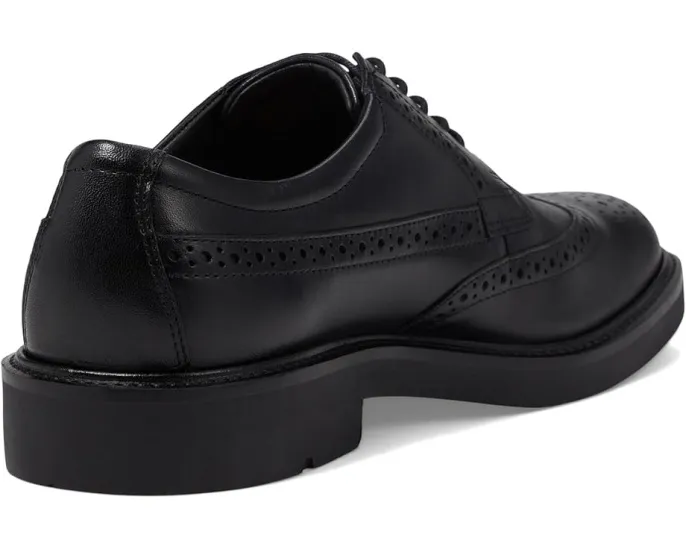 Оксфорды ECCO London Wing Tip с перфорацией и кожаным верхом