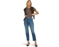 Джинсы NYDJ Re-New с прямыми штанинами до щиколотки Breezy Palms из переработанного денима