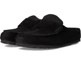 Клоги Birkenstock Naples из замши с пробковой стелькой