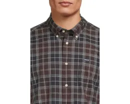 Рубашка Barbour Wetheram Tailored Tartan в клетку с классическим кроем