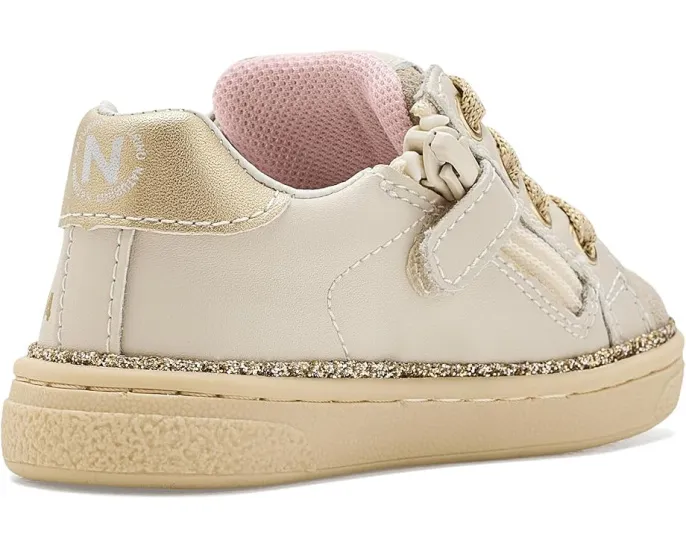 Детские туфли Naturino Pinn Zip с боковой молнией и звездами из блесток