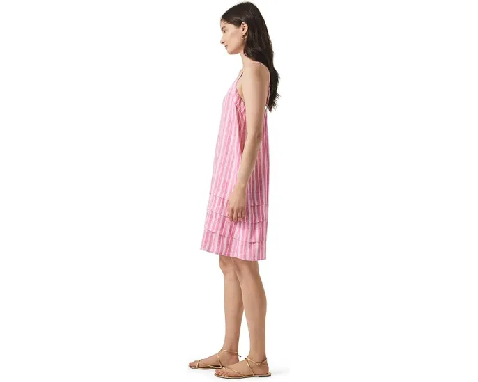 Мини-платье Splendid Celine из ткани Lyocell с ярусной юбкой