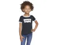 Футболка Levi's Kids Oversized Batwing Ringer для малышей