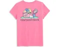 Футболка Vineyard Vines Kids с короткими рукавами и карманом