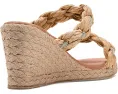 Босоножки Andre Assous Nolita Raffia на платформе из рафии с клиновидным каблуком
