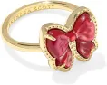 Kendra Scott Кольцо Haley Bow Band в виде банта