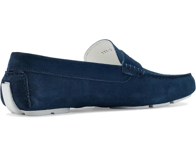 Замшевые лоферы To Boot New York Carmel Penny Driver с кожаной подкладкой